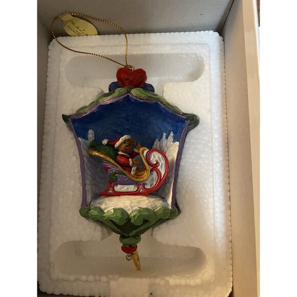 The Danbury Mint 2013 Jim Shore Ornament Beary Merry Christmas - Picture 2 of 7